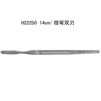 上海金鐘鼻剝離器15cm 單頭 彎雙刃 頭寬6
